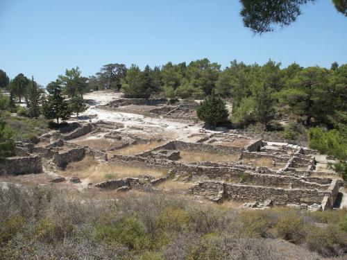 Ancient Kamiros ruins, part of our private tours