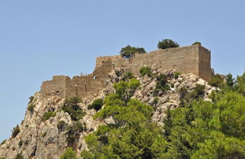 Monolithos fort in Rhodes island