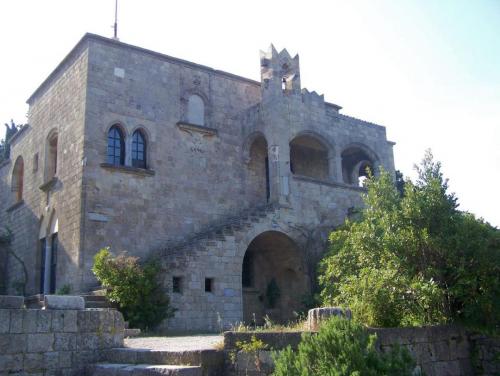 Filerimos church of our lady in Rhodes island
