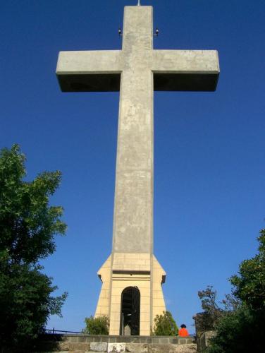 Filerimos Cross in Rhodes island