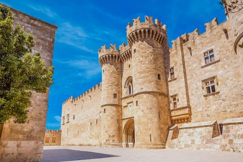 Grand Master Palace in the medieval town of Rhodes, part of city tour